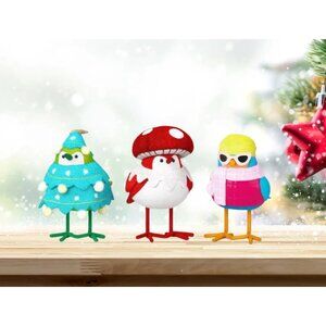Target Wondershop featherly friends Holiday 3 pc Bird set